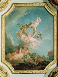 Autumn, from a series of the Four Seasons in the Salle du Conseil